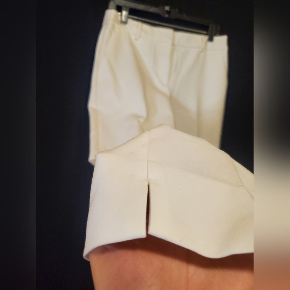 Talbots Cream Trousers - Picture 3 of 7